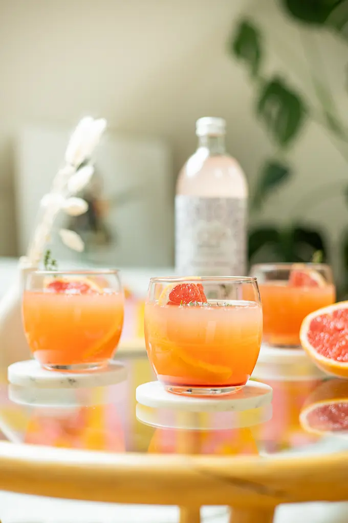 Saint Germain sans alcool au kéfir