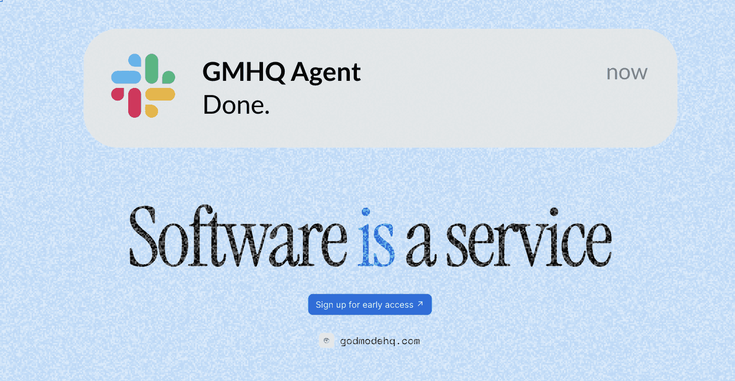 Software is a service