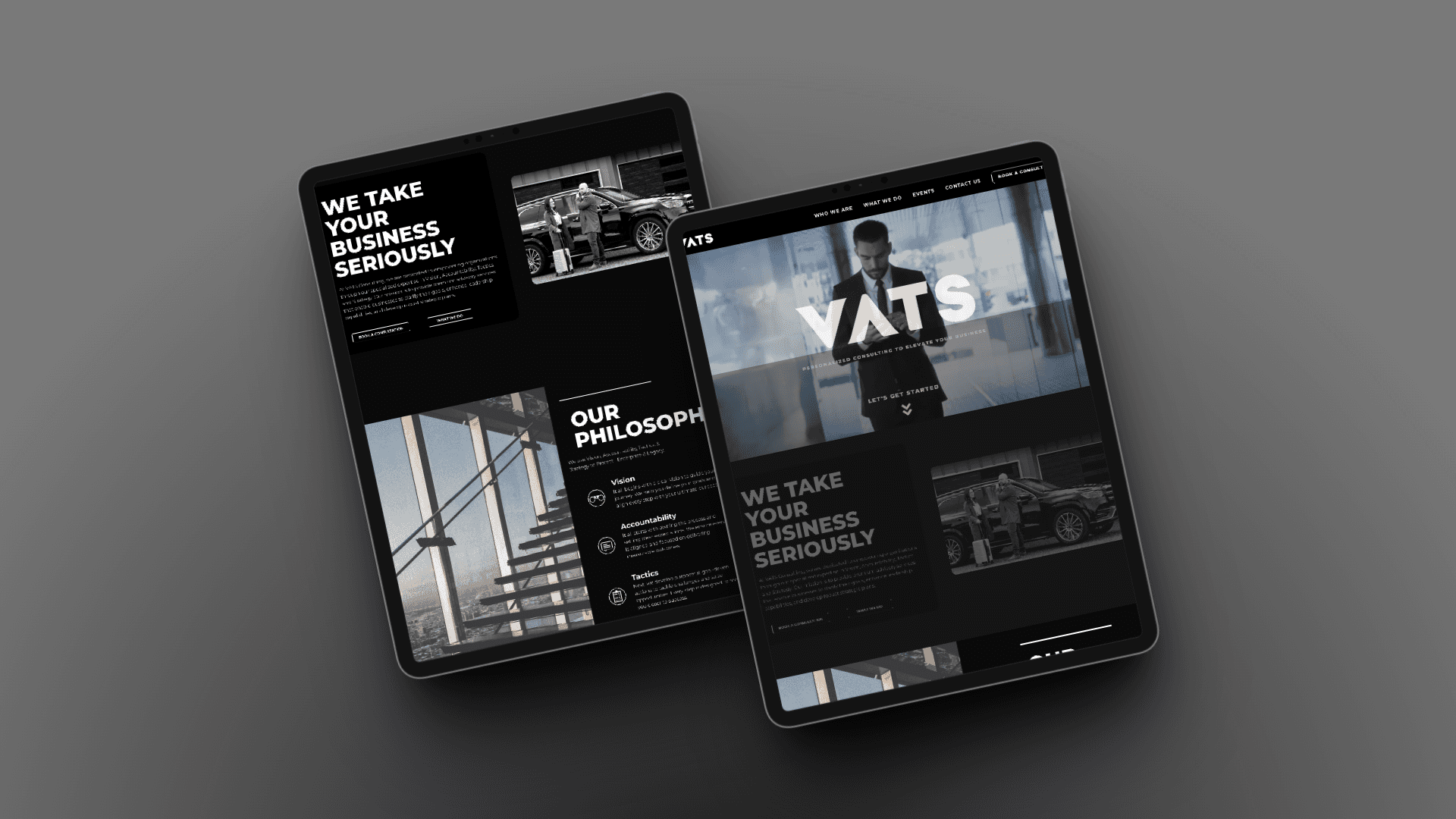 VATS Consulting full website picture