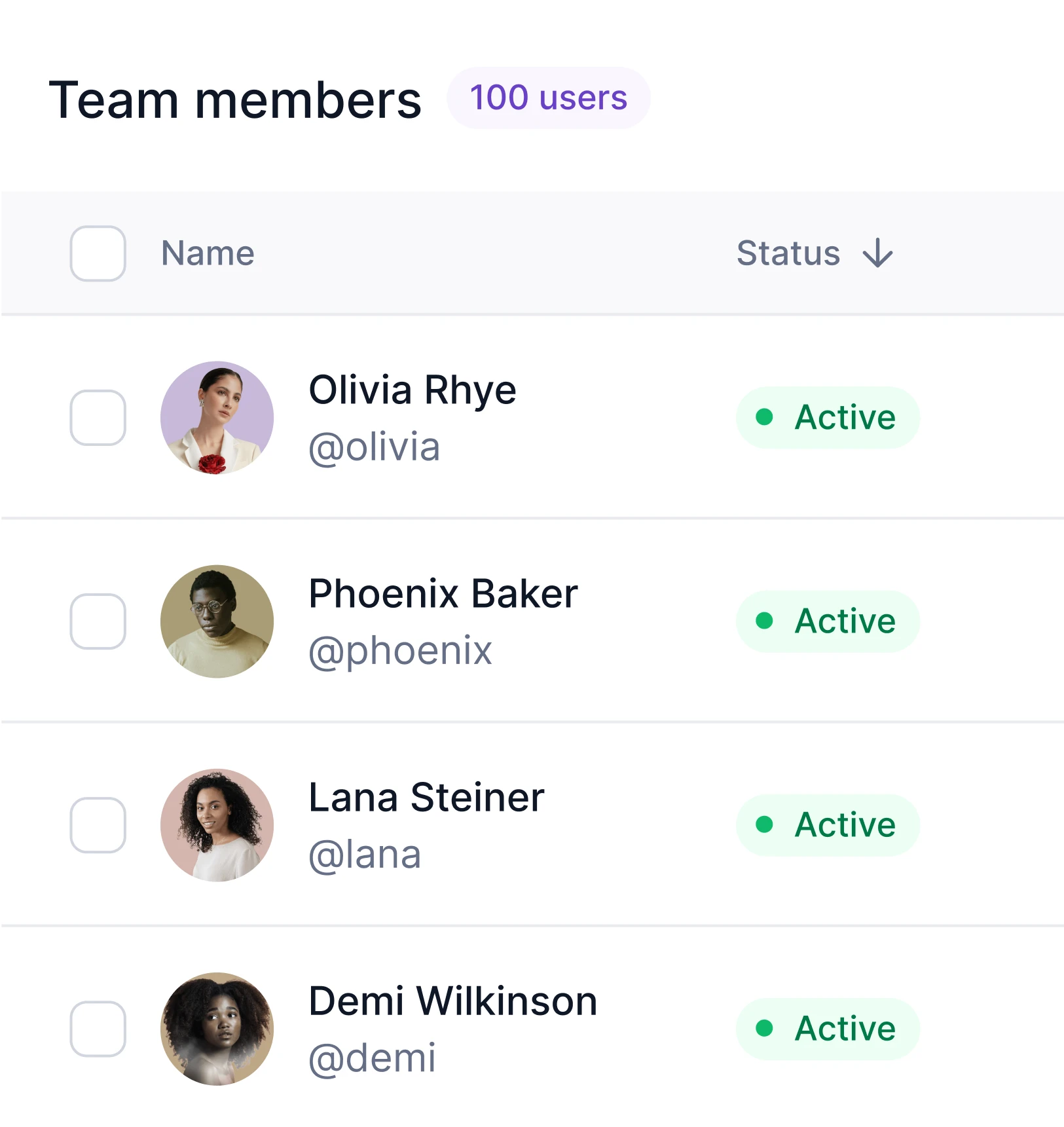Team Member
