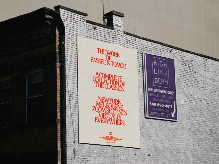 NYC Highline Billboard Mockup