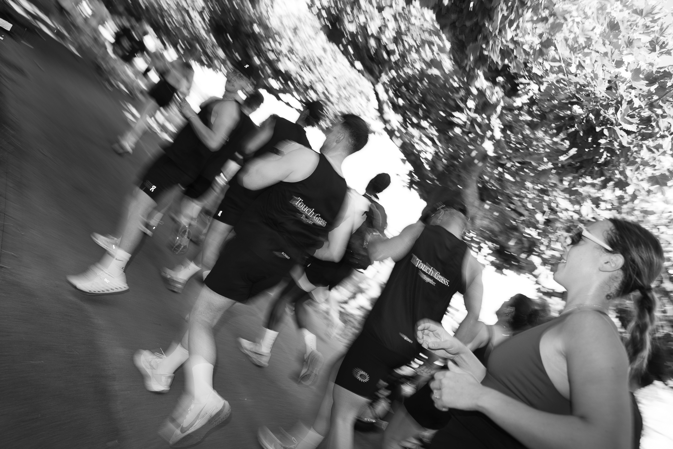 Coach explaining stuff to an athlete