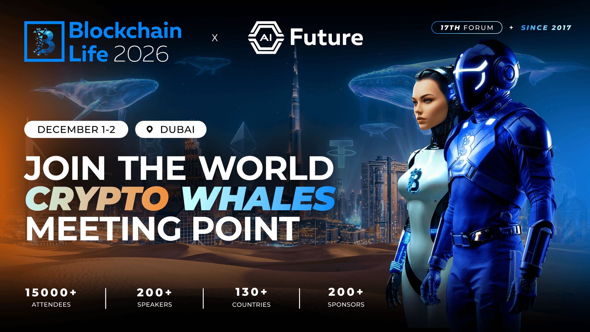 Blockchain Life 2026 in Dubai