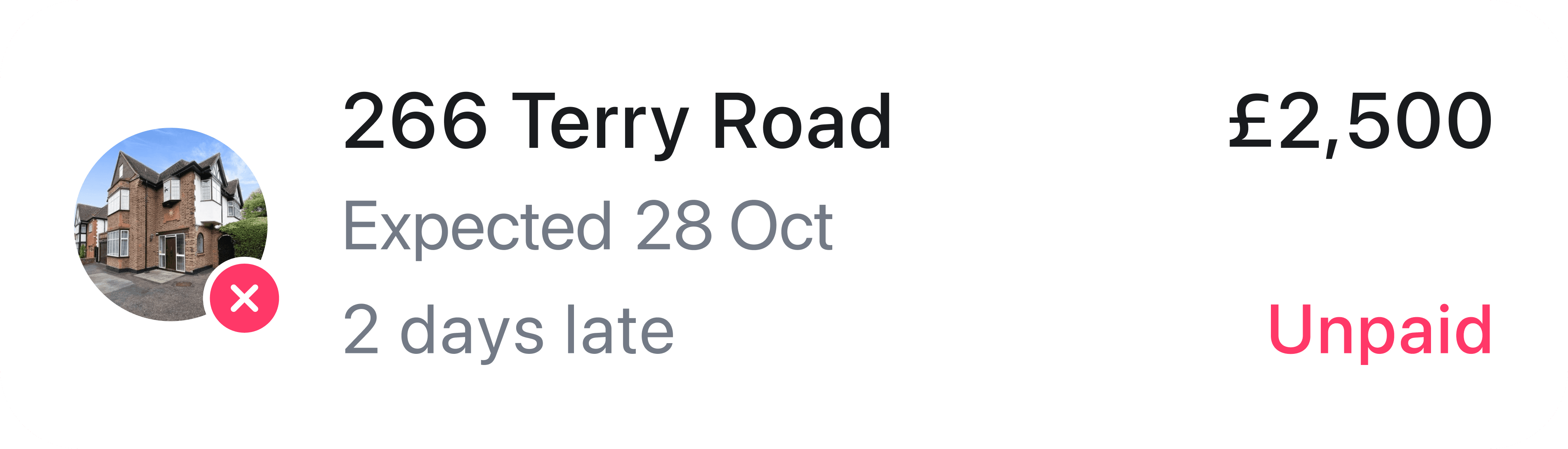 August Rent Payments