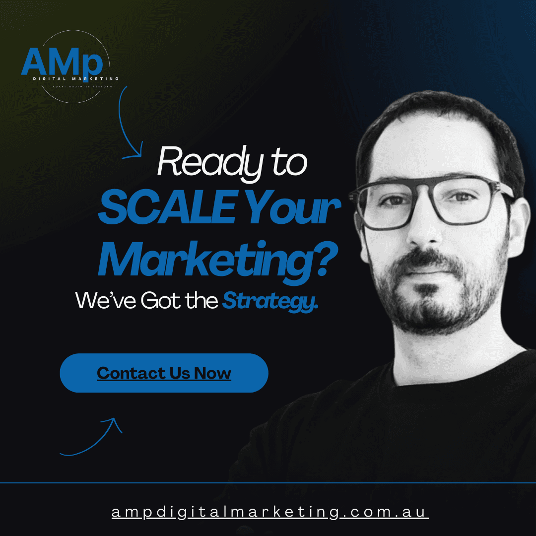 AMp Digital Marketing promotional graphic