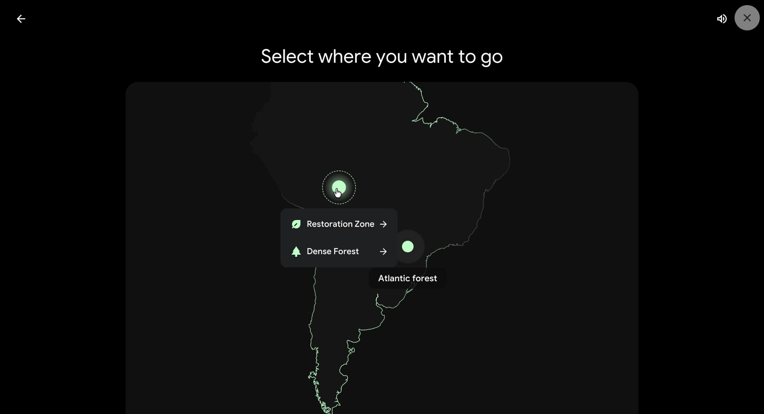 Rainforest Map