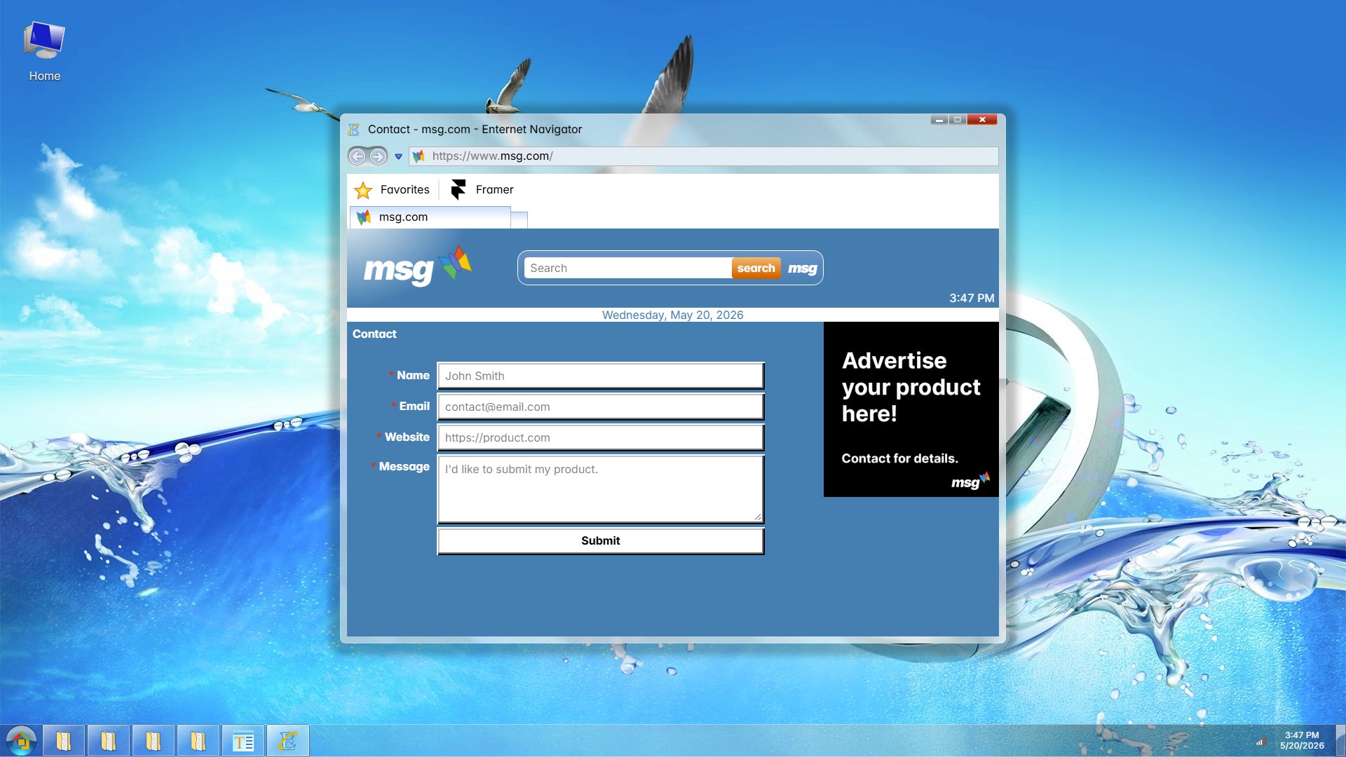 ai saas website design