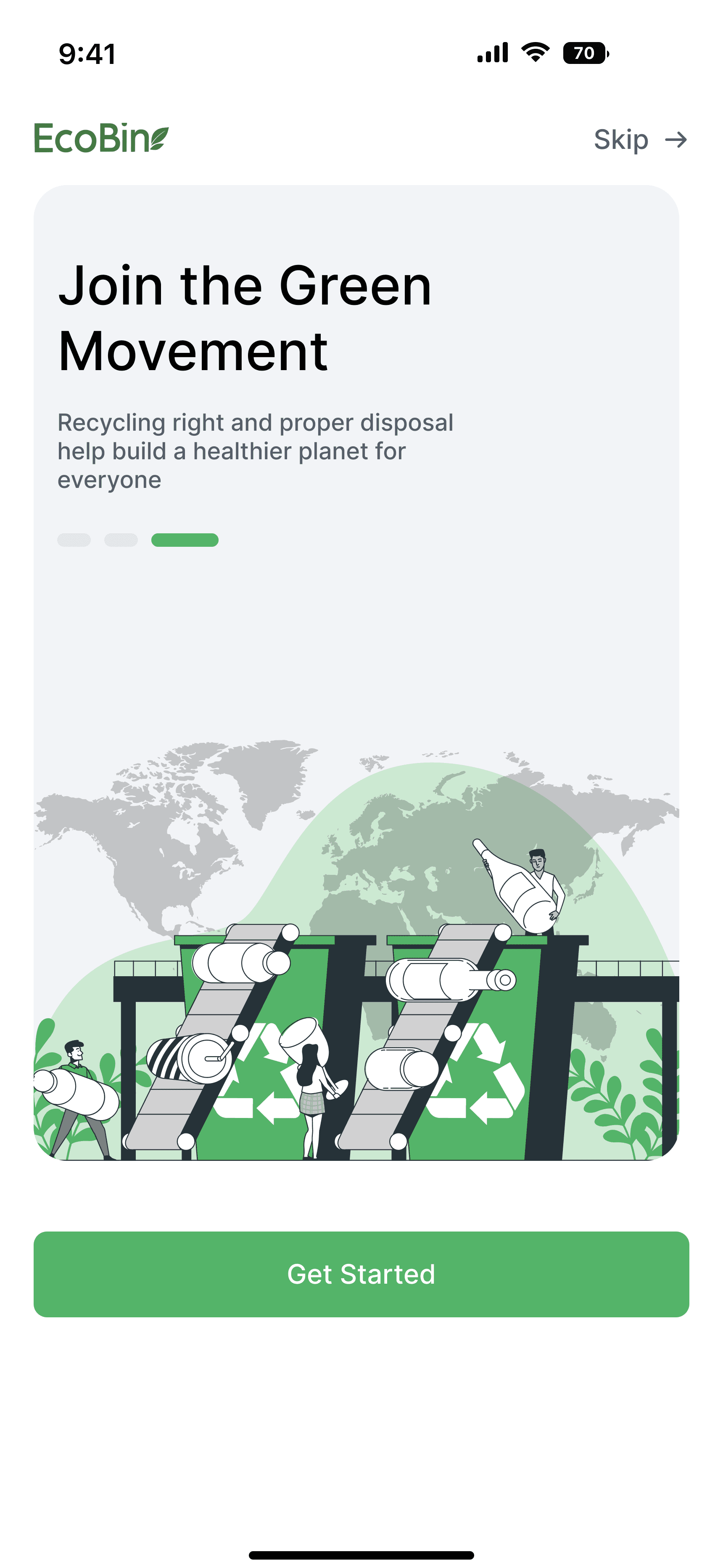 Splash & Onboarding, screen 4