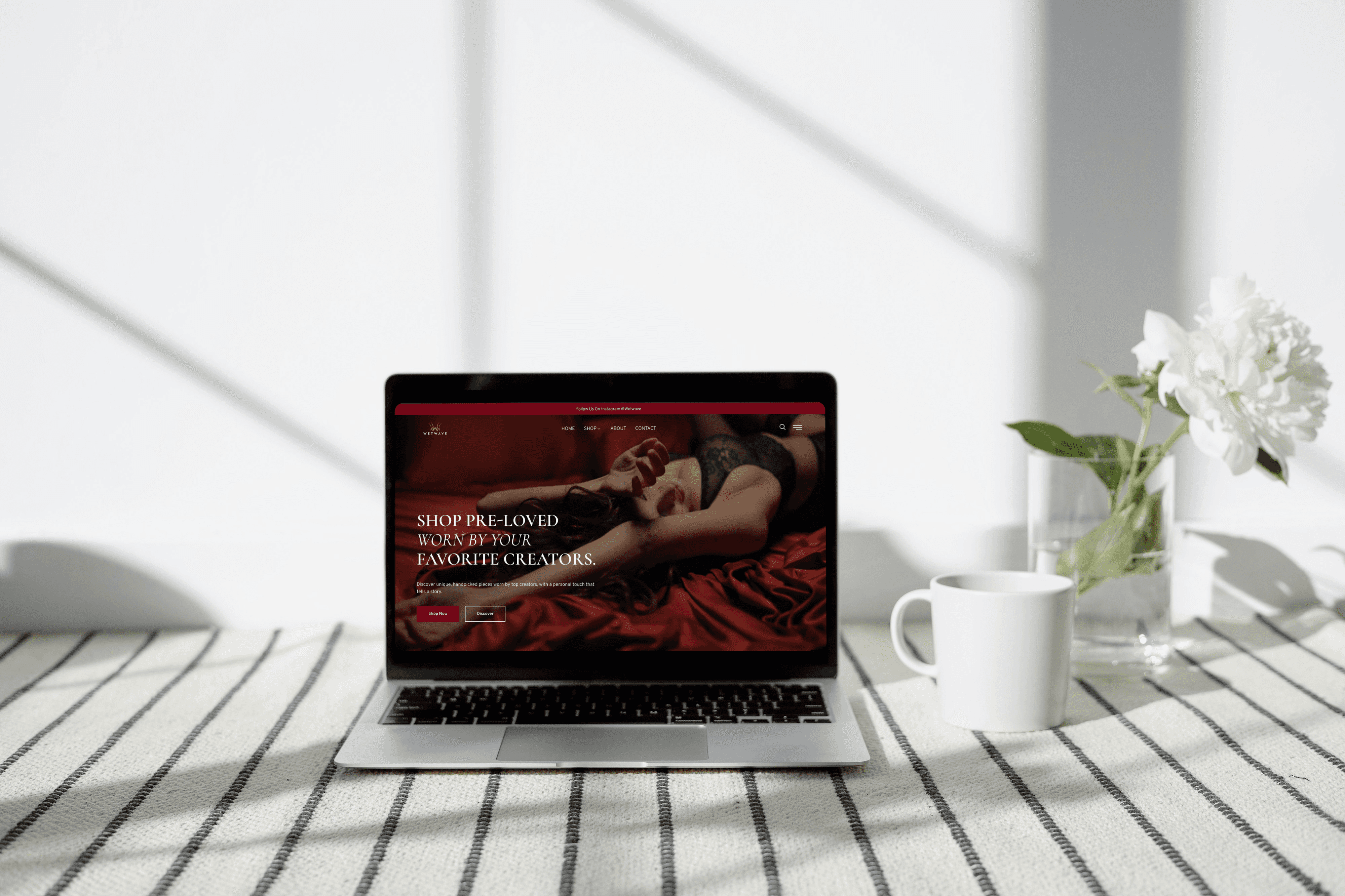 Minimalistische website voor een interieurstudio in Rotterdam — gebouwd met gebruiksvriendelijkheid en stijl in gedachten