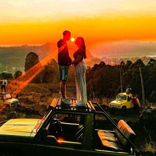 巴图山日出吉普车之旅及自然温泉参观门票，地点：金塔马尼