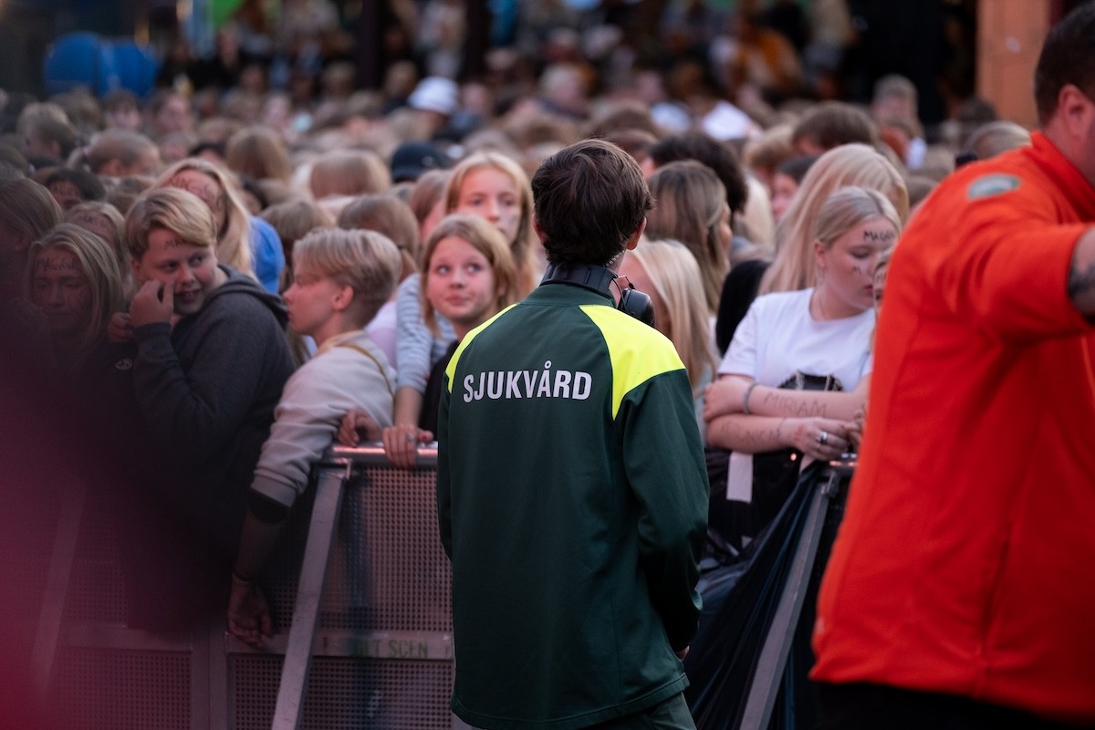 Sjukvård på konsert