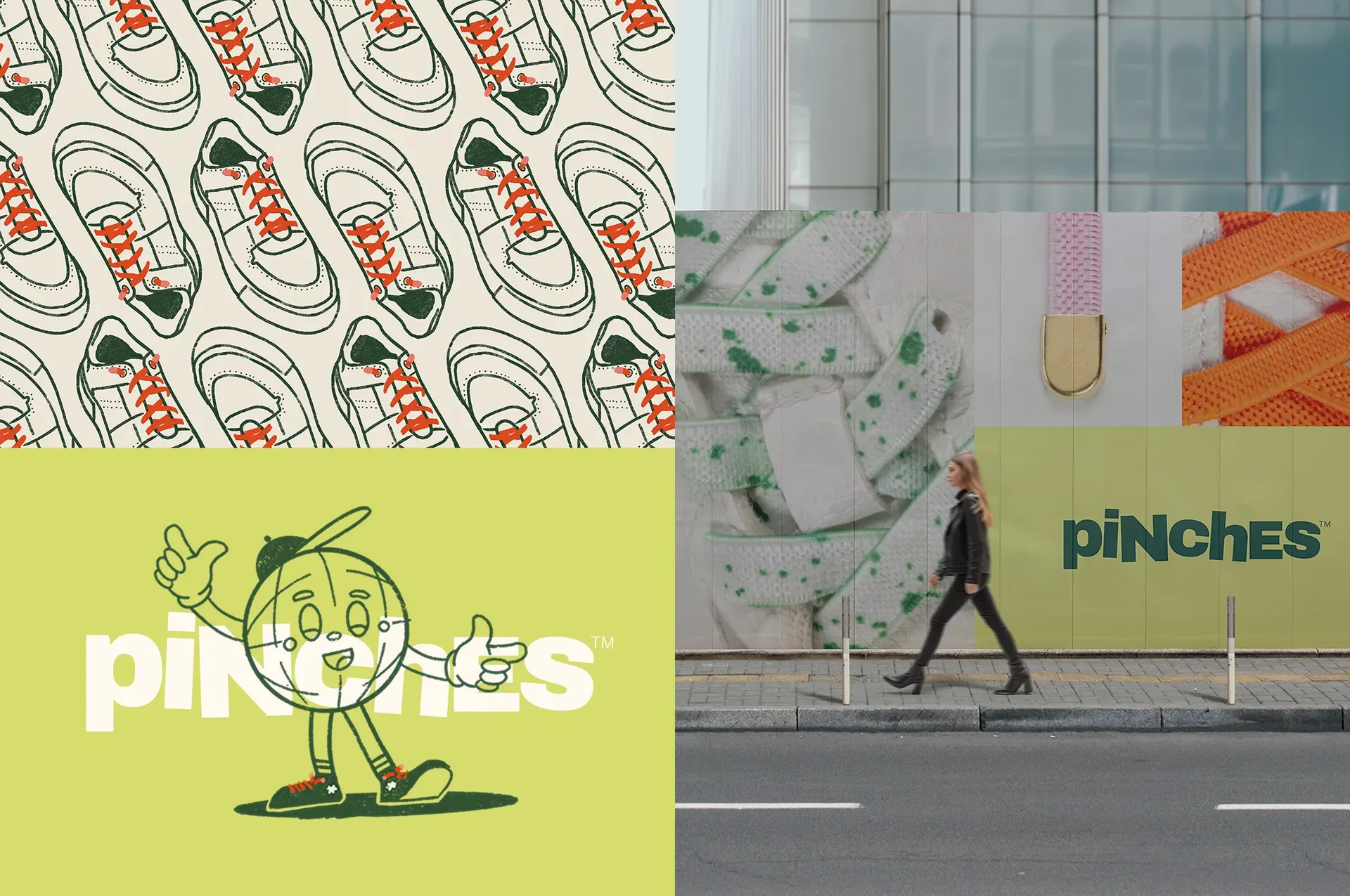 Pinches branding