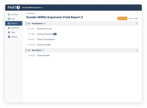 Field Reporting Software for Architects | Part3