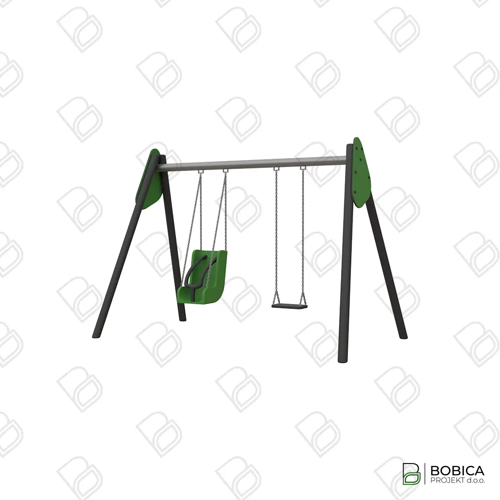 Pristupačna ljuljačka sa sjedalicom za invalide - "Inclusive Duo Swing"