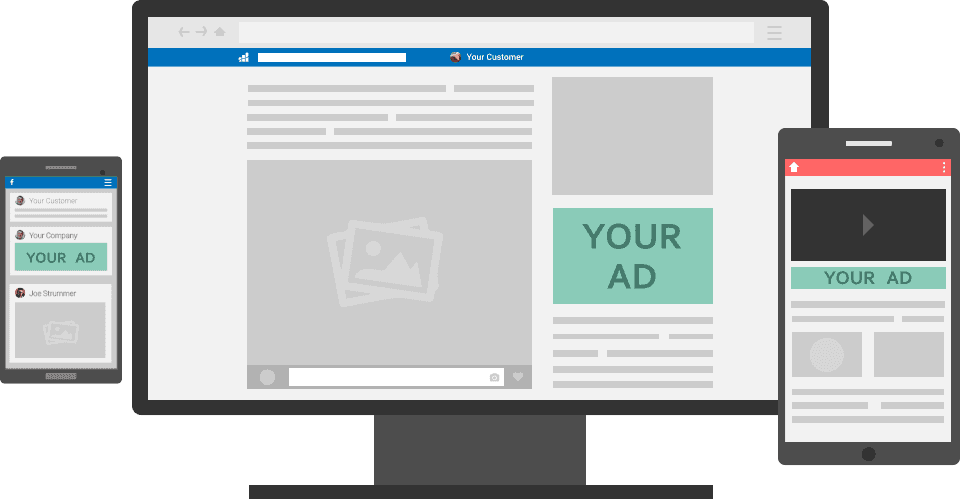 Targeted approach for display ad