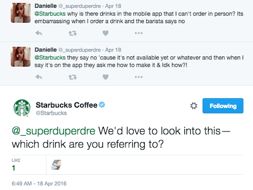 customer service on social media