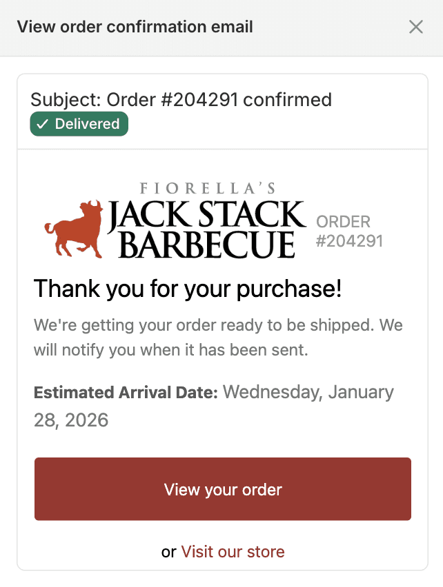 Furniture with Flare Shopify Date Picker 