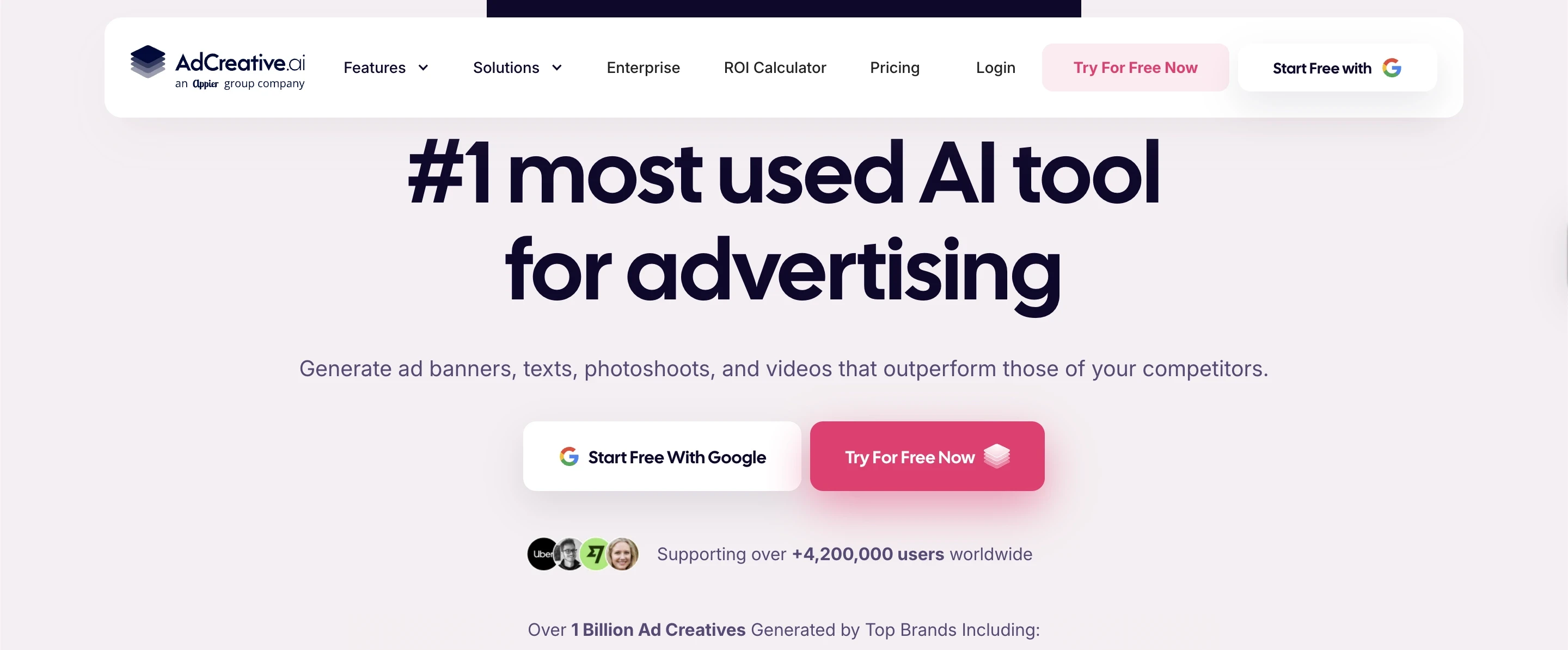 6. AdCreative.ai - Best for Generate-and-Analyze Workflow