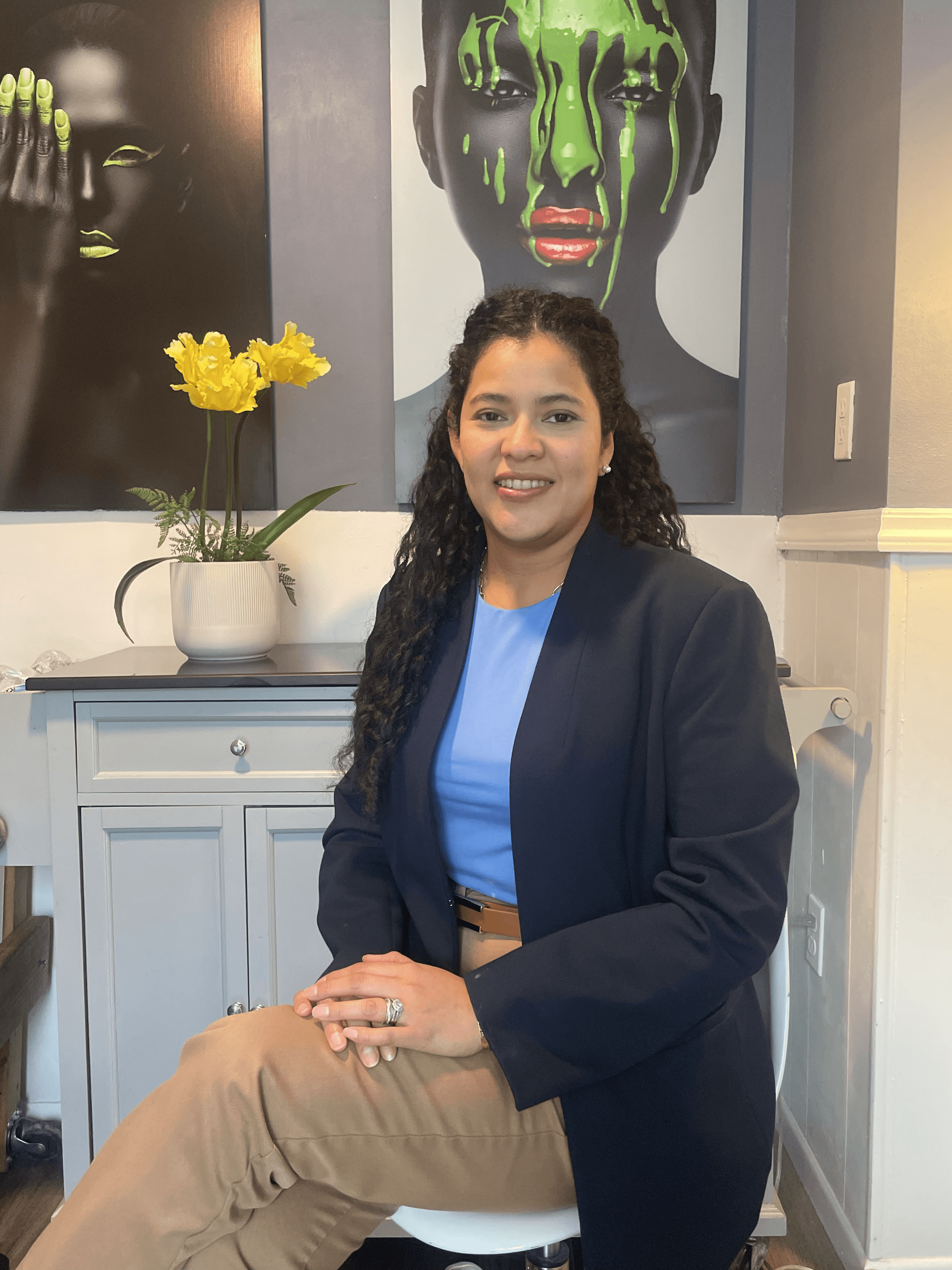 Business Woman Smiling