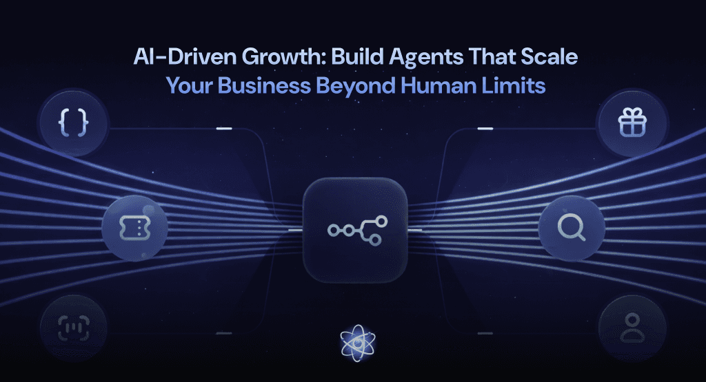 AI agent system connected across business functions