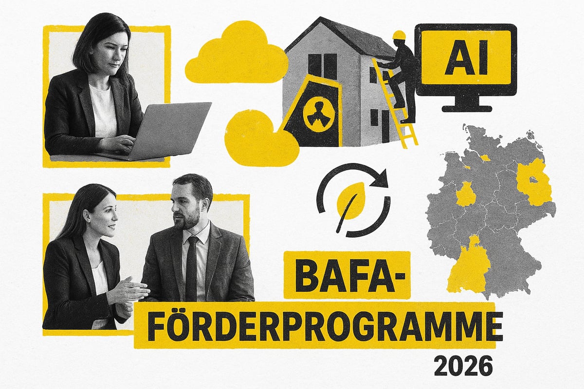 BAFA-Förderung 2026 im Überblick: Programme und Konditionen