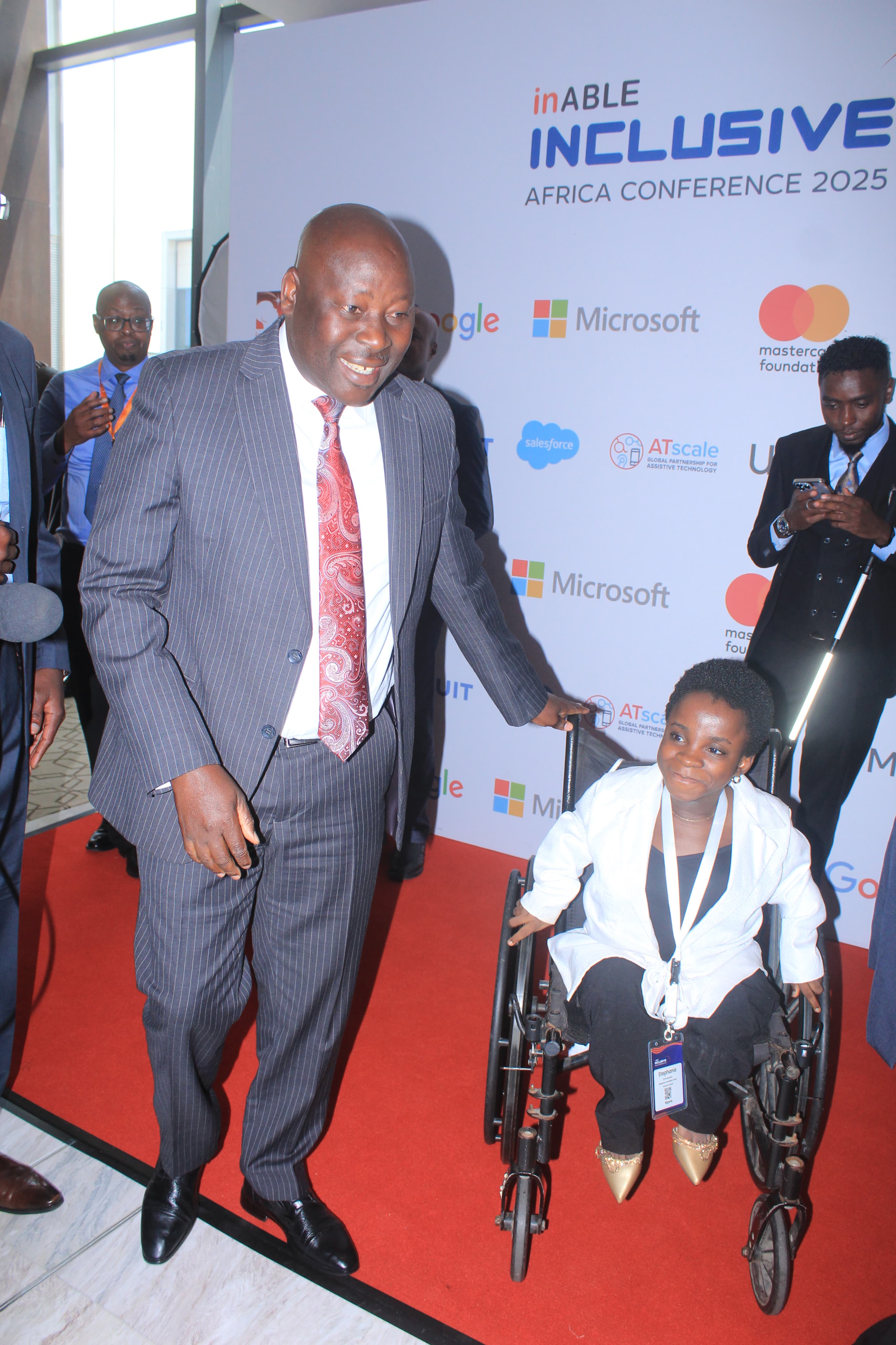 Stephanie Egharevba Speaking at InAble Africa Conference 2025