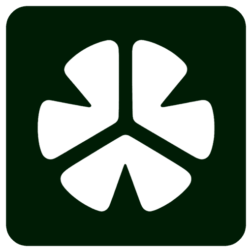 a gradient wavy logo