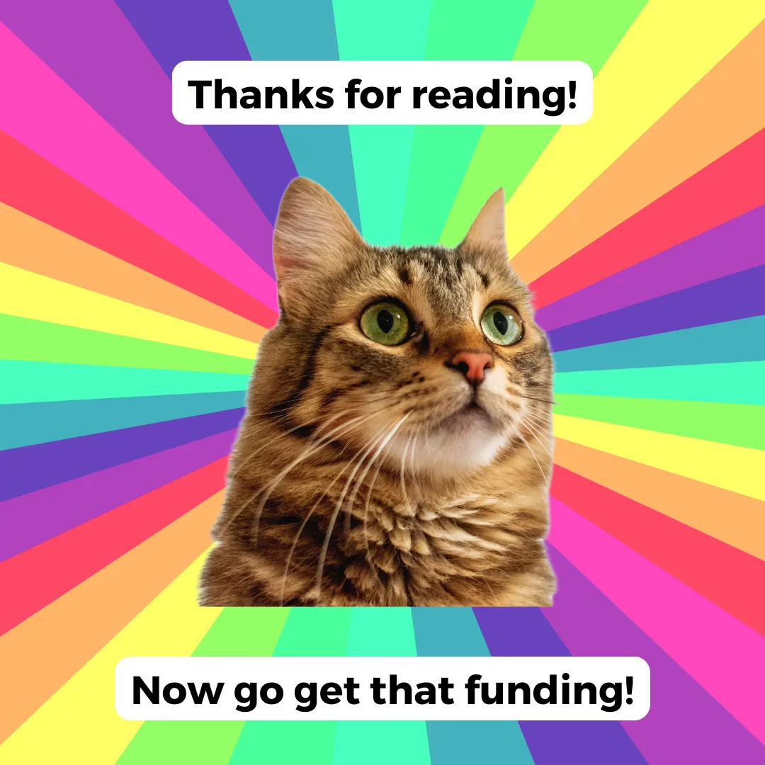 funny thanks for reading image