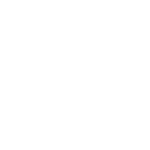 Black lightning bolt centered inside a white guitar pick shape with a transparent background, representing the icon used in the Rockn' Socials branding.