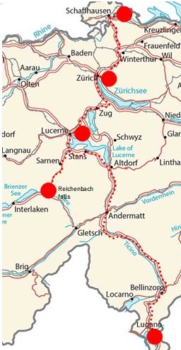 Swiss Curated Journeys, Swiss Panoramic Train Routes, Our Tour