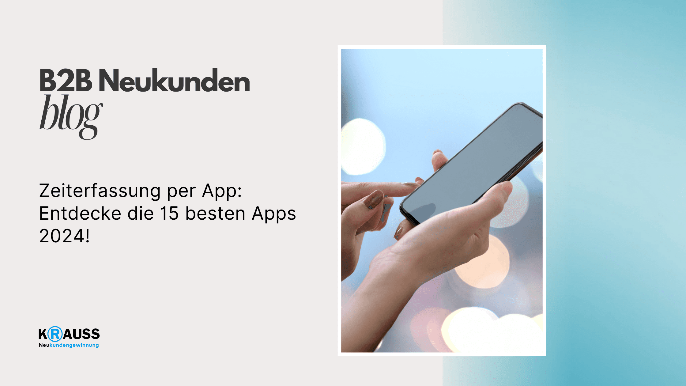 Zeiterfassung per App: Entdecke die 15 besten Apps 2024!