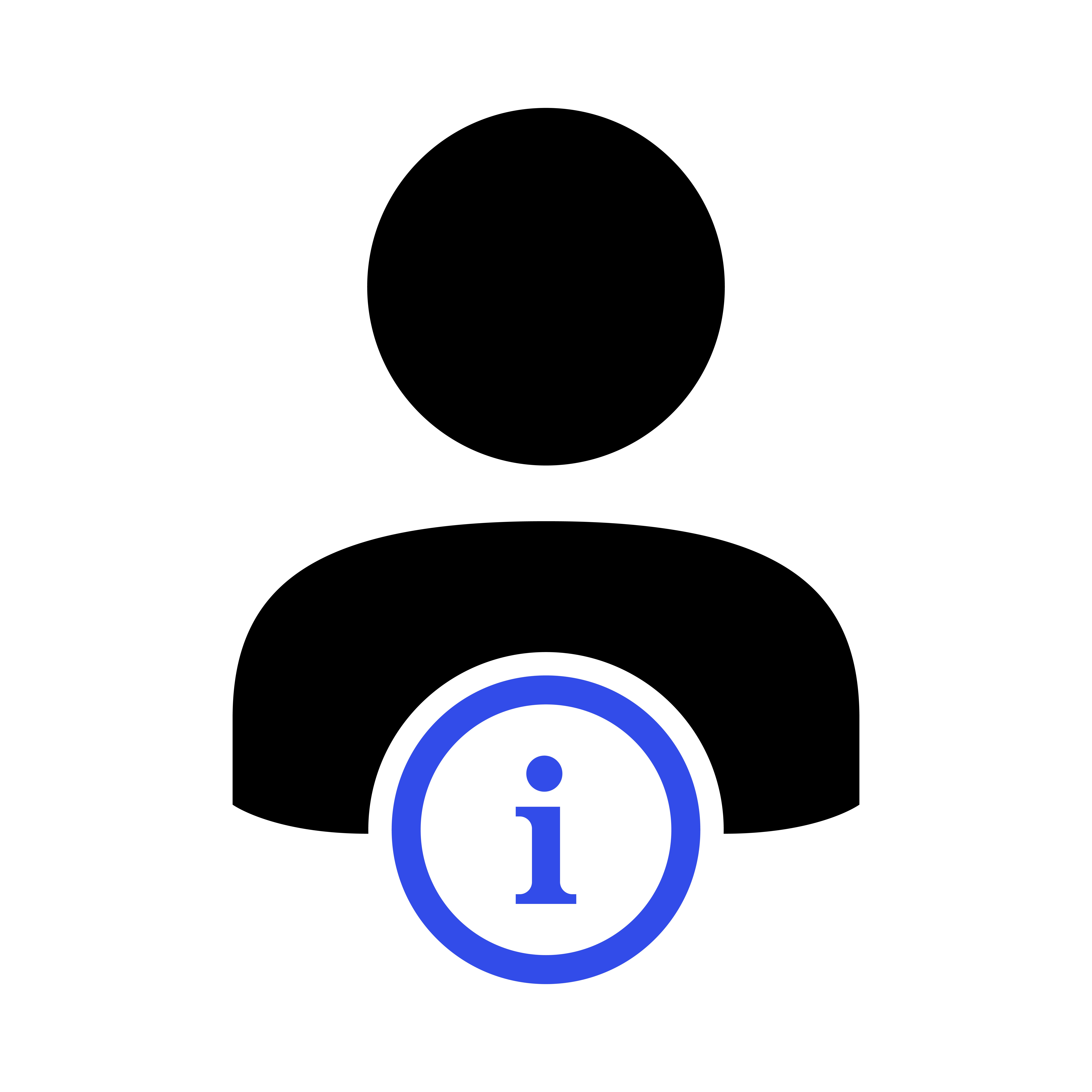 User icon with exclamation mark