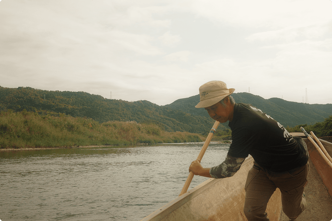 a person standing in front of a building
