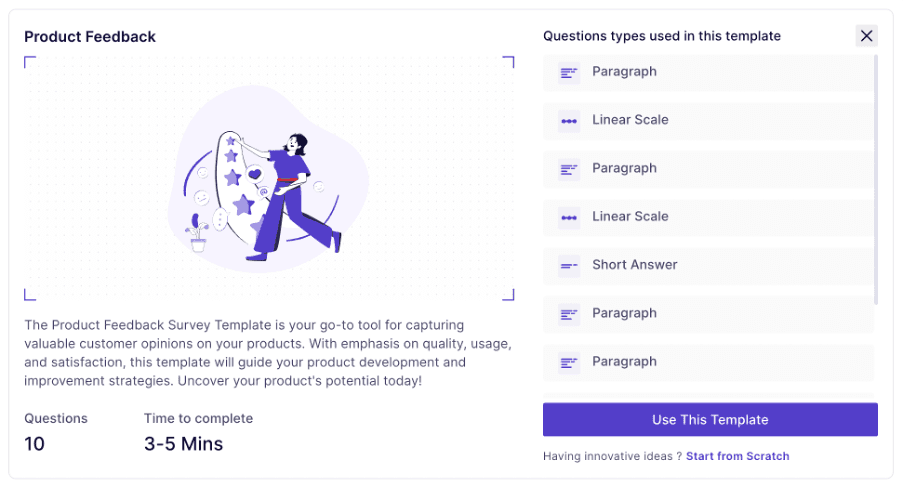 Product Feedback Survey