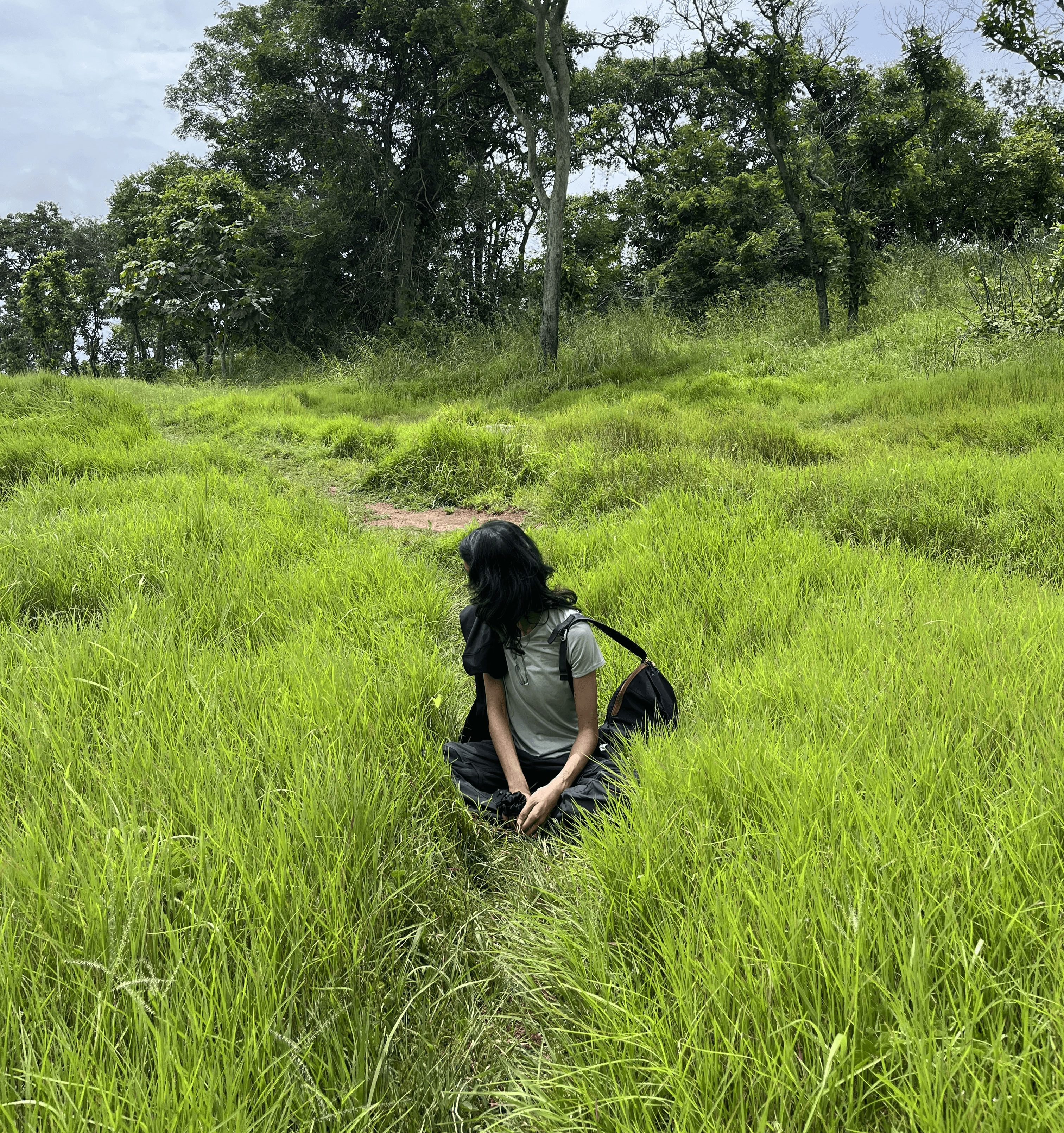 Close-up portrait of a person