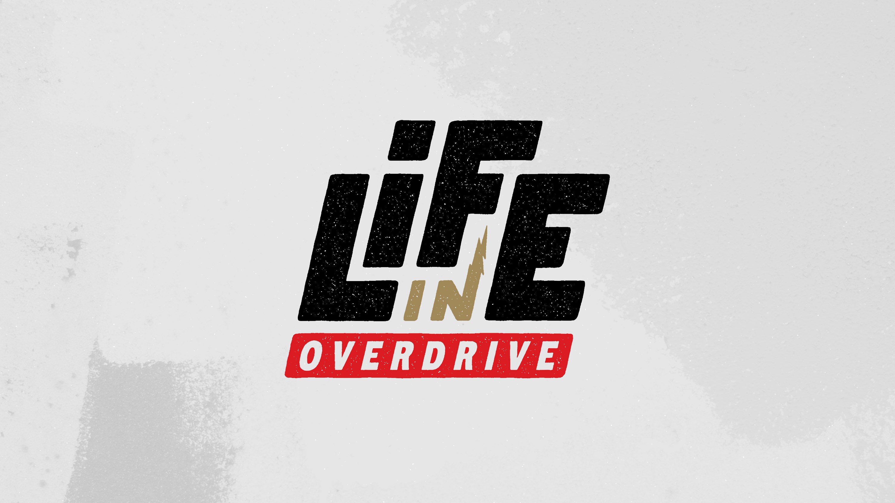 Image of logo for Life in Overdrive brand identity