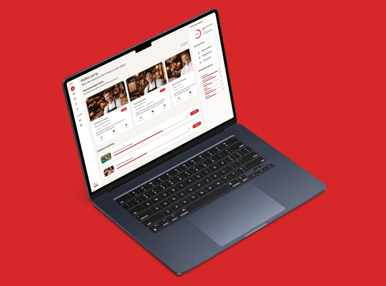 laptop mockup chefpro