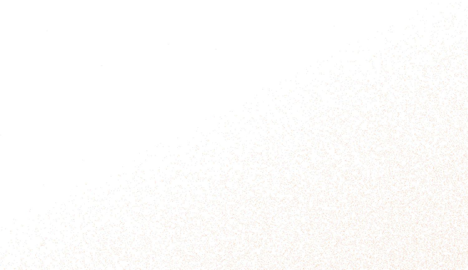 A textured background featuring a gradient of small, scattered orange and gray square creating a visually dynamic and abstract pattern.