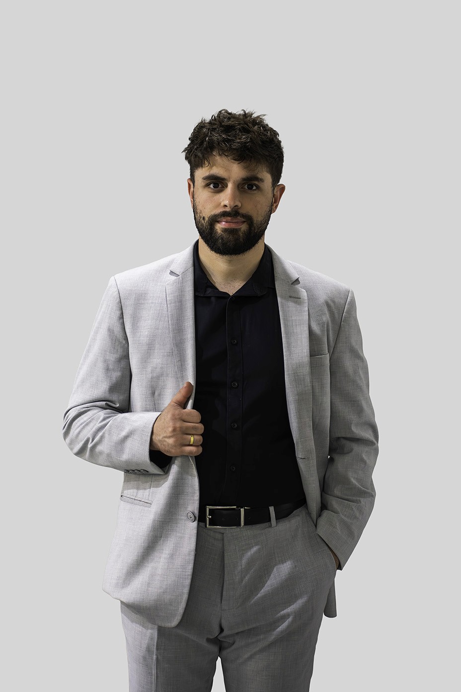 Portrait of portfolio creator