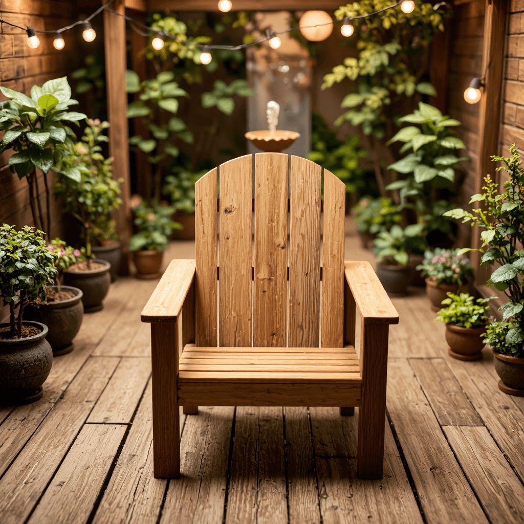 product photography of Outdoor Furniture