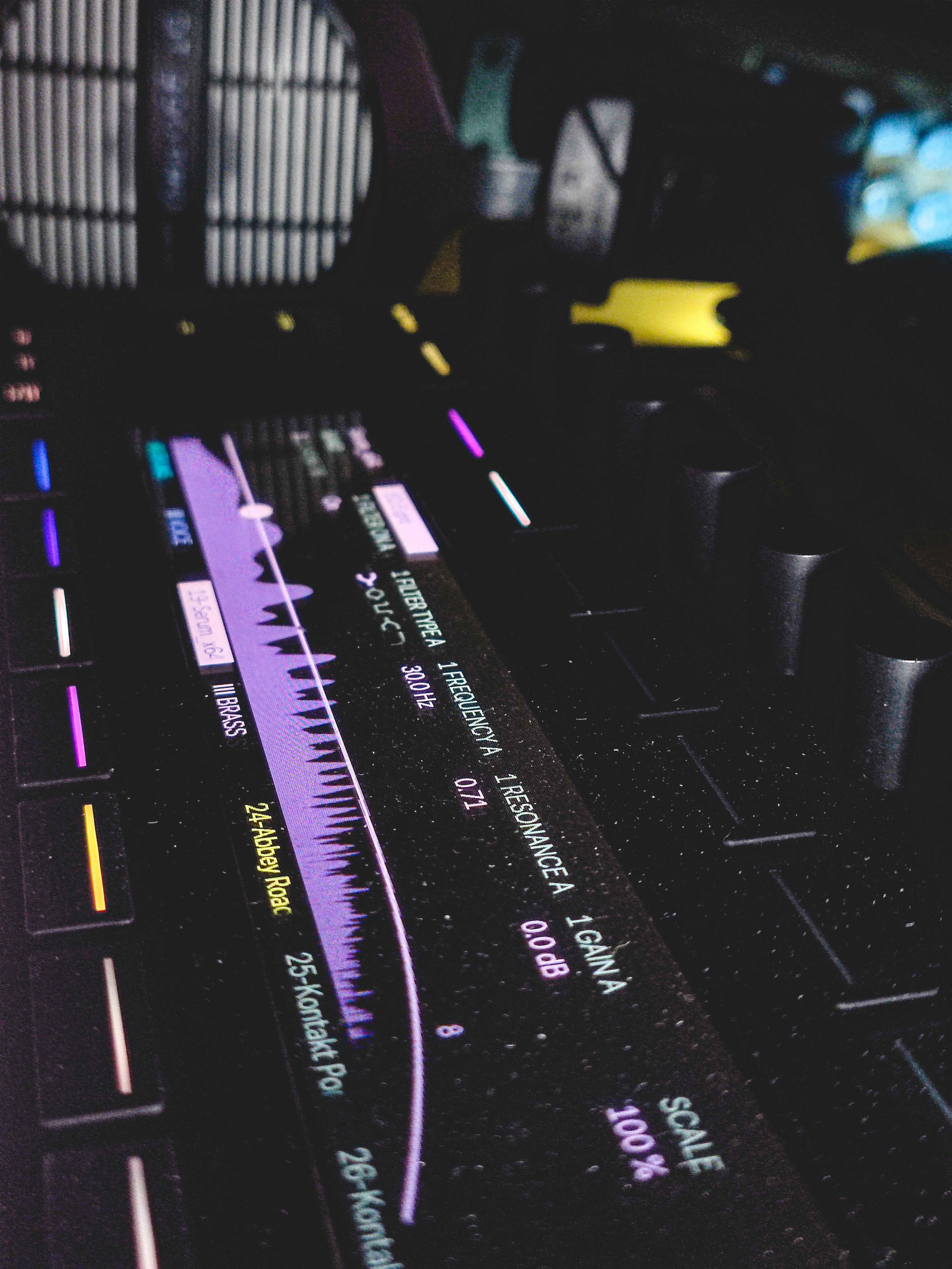 audio waveform meter