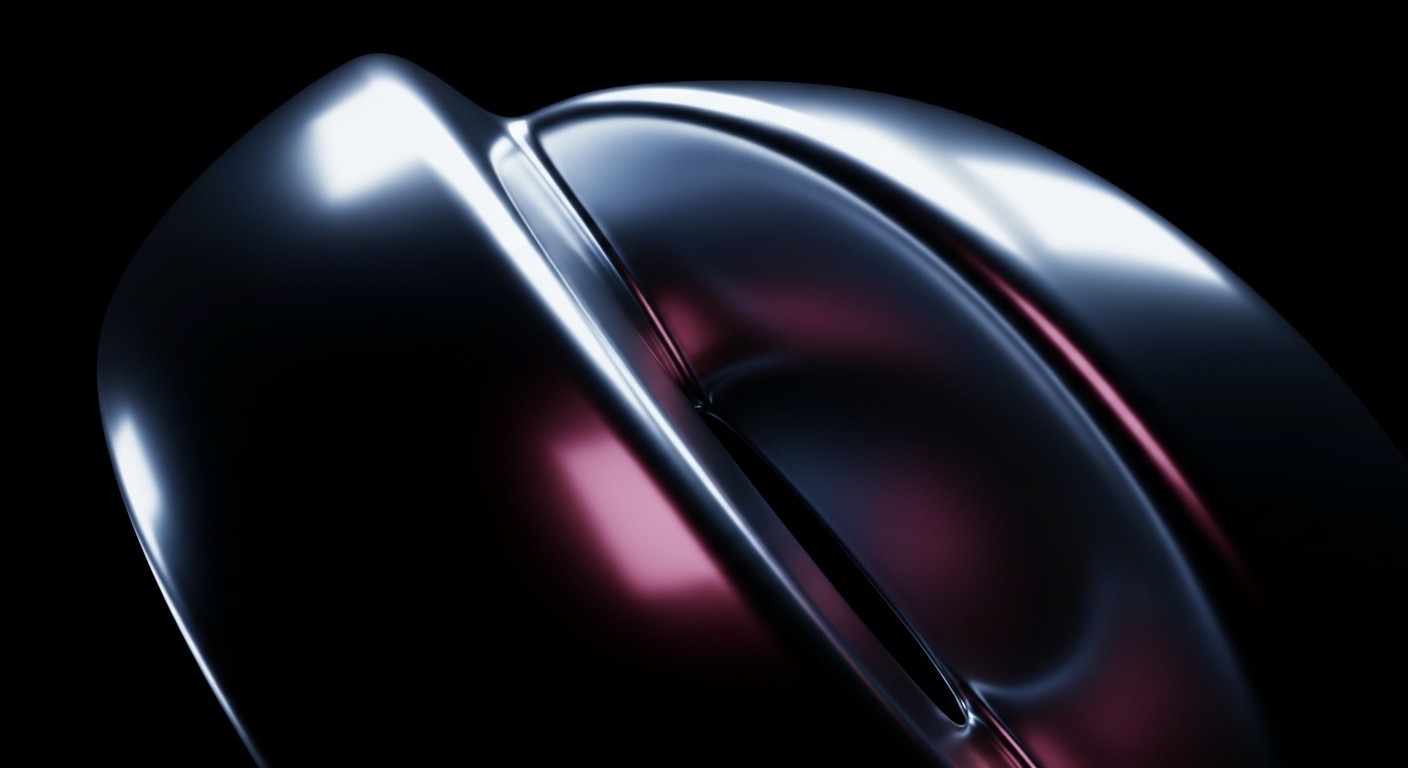 The aesthetic is characterized by a sleek, futuristic, and luxurious dark-mode rendering.