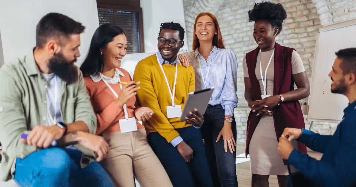 Top talented people gathered together