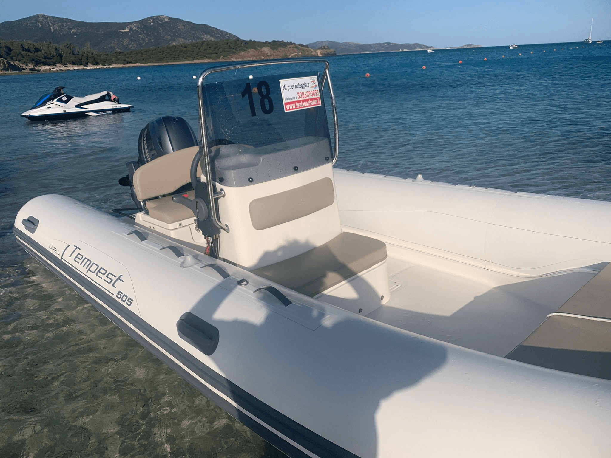 Noleggio gommoni Capelli Tempest