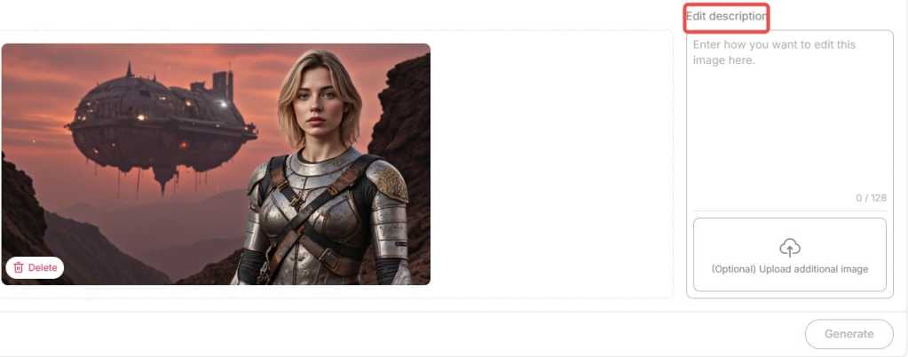 chat to edit to create Movie Posters
