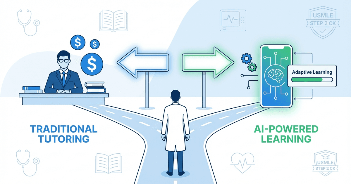 Cover: Step 2 CK Tutoring: What It Costs, What It Gets You, and When AI Prep Is Smarter