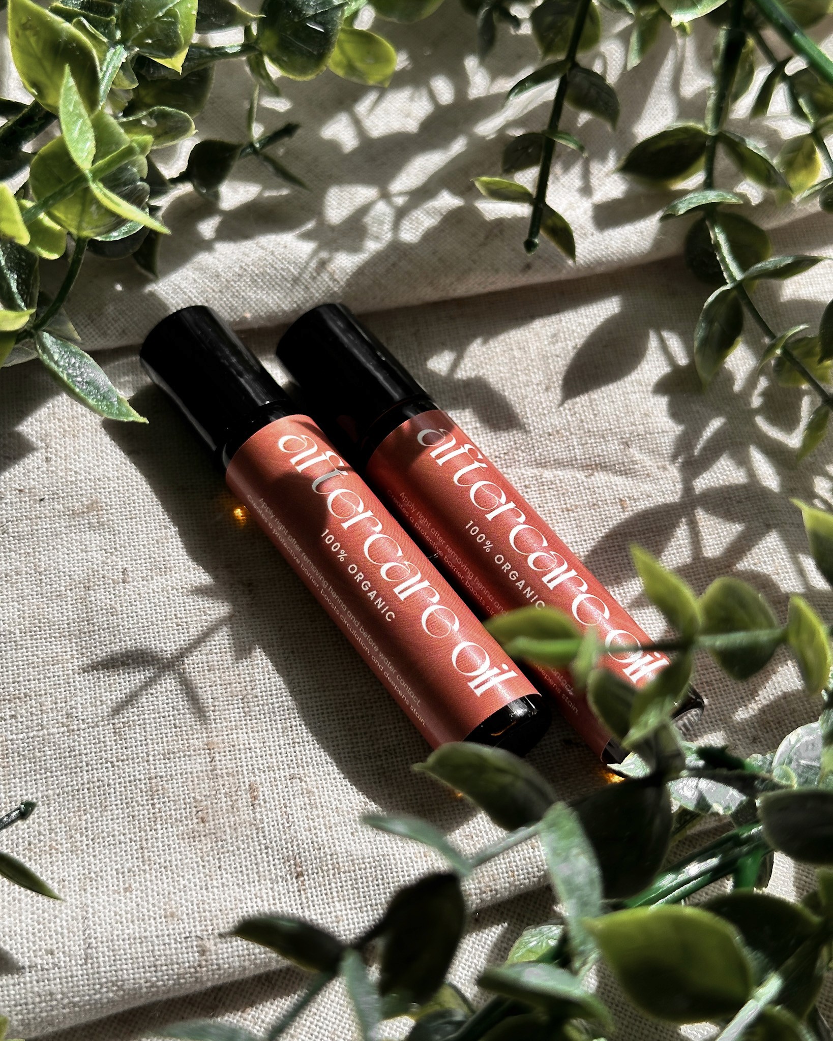 100% organic aftercare oil by Rouhihenna.