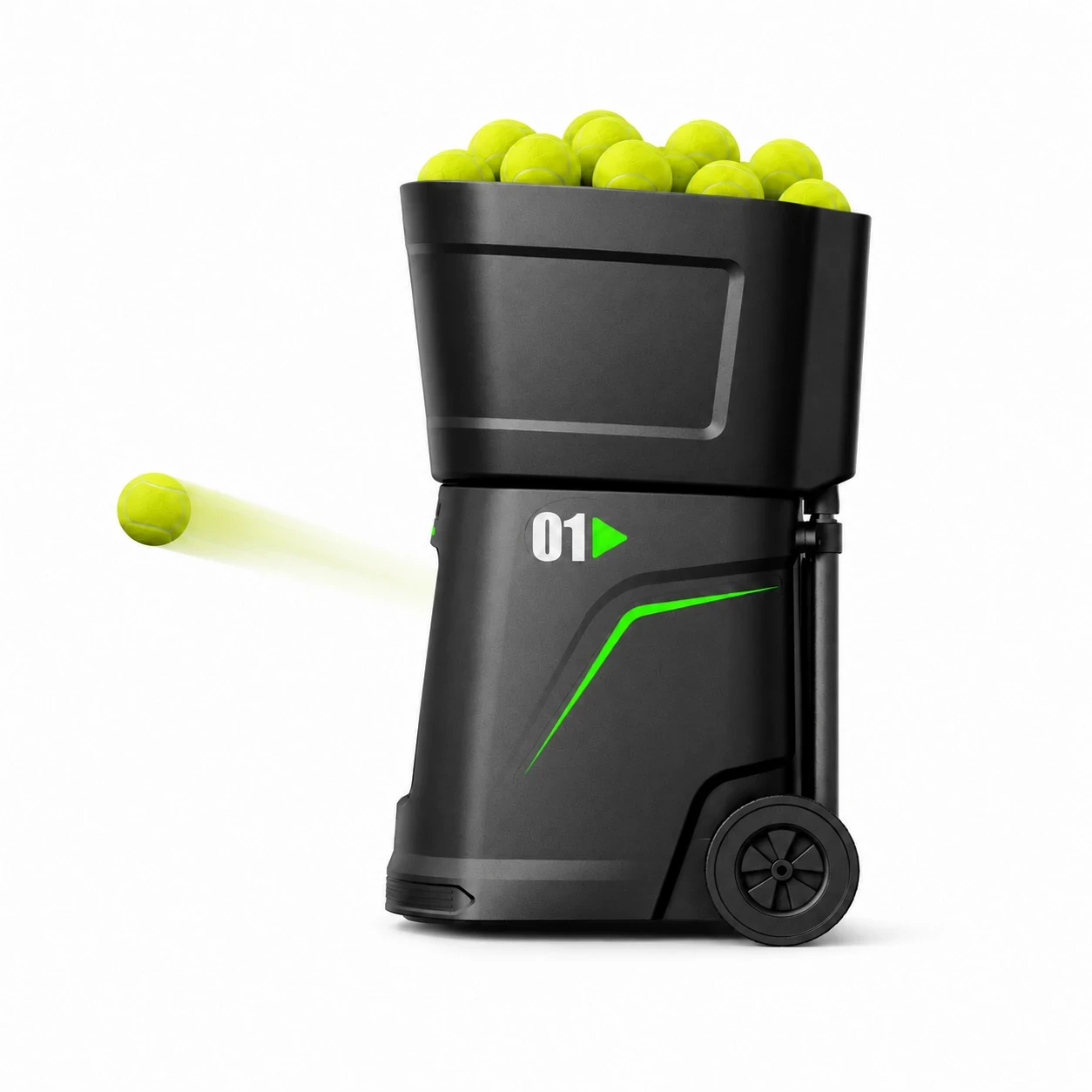 PJamesBot T1 Tennis Ball Machine 12 Training Modes