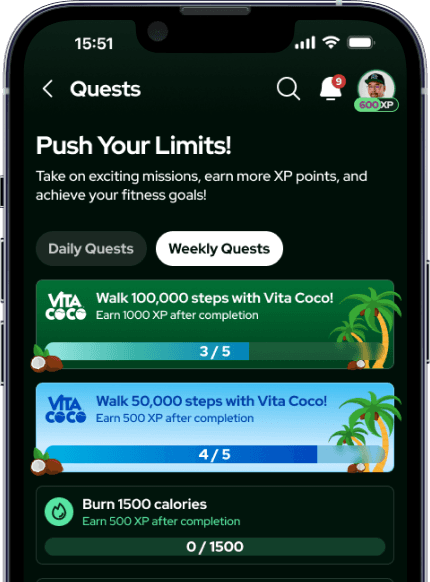 Ios app image of wefit app