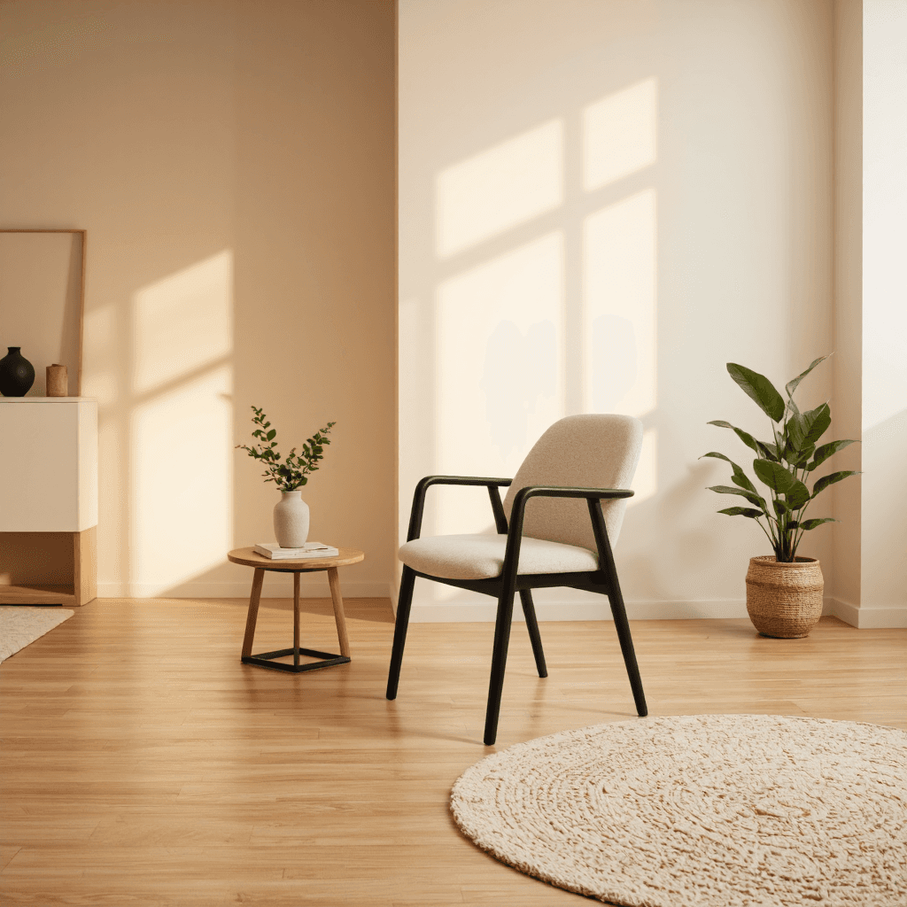 product photography of chair